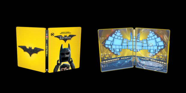 Steelbook de "The LEGO Batman Movie" anunciado también en Italia.