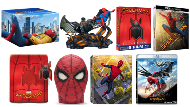 Spider-Man Homecoming tendrá más de ocho ediciones disponibles en el mundo.