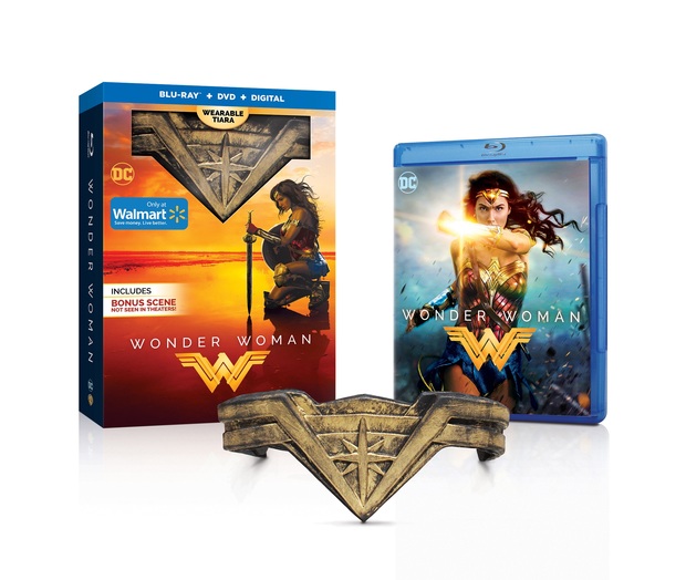 La edición exclusiva de Walmart USA incluirá una escena extra no vista en cines y la tiara de Wonder Woman.