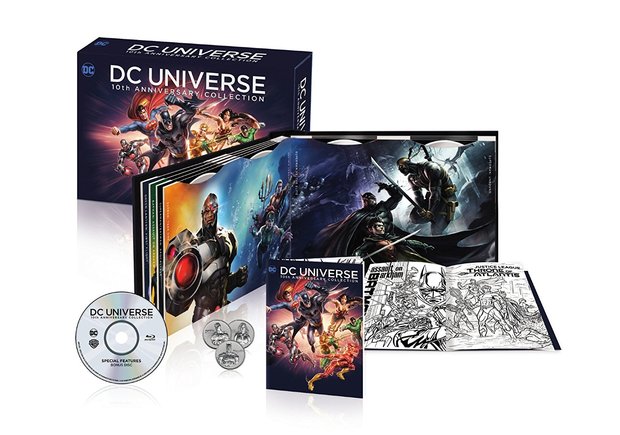 Colección DC Universe por su 10º aniversario en USA.
