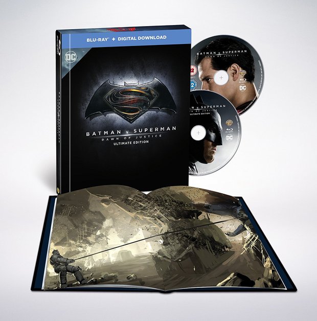 Nuevo digibook de Batman V Superman anunciado en UK