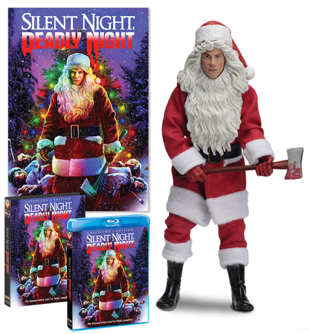 Edición coleccionista deluxe con figura de Silent Night, Deadly Night anunciada en exclusiva en USA