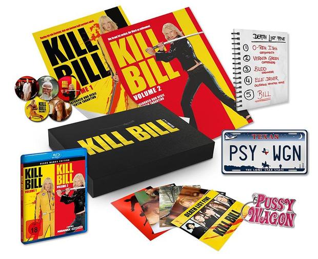 Edición limitada Black Mamba de Kill Bill vol 1 & 2 en Alemania.