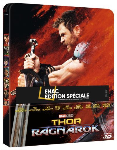 Lomo estándar del steelbook Thor Ragnarok