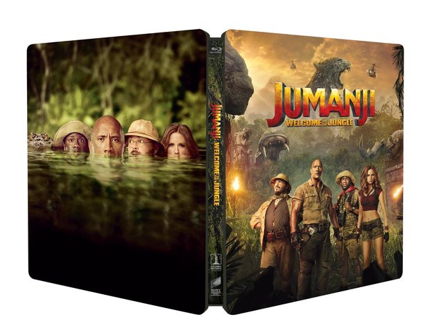 Steelbook Jumanji: Welcome To The Jungle anunciado en UK