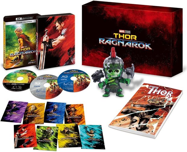 Thor Ragnarok en una edición premium limitada en Japón.