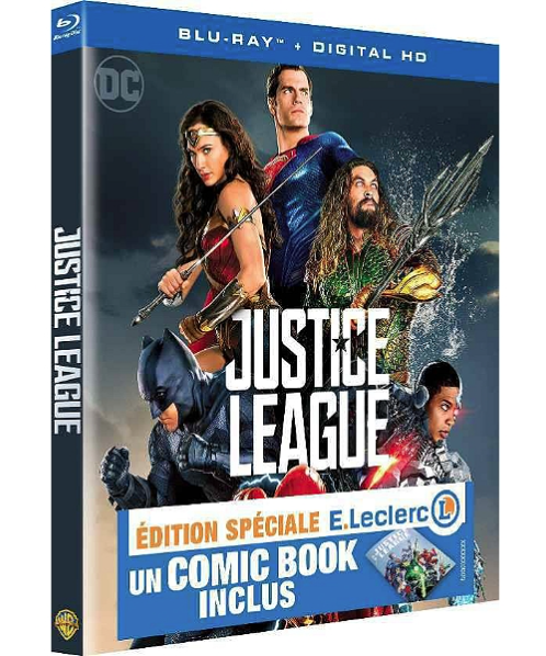 Edición exclusiva de Justice League anunciada con Comic Book en Francia.