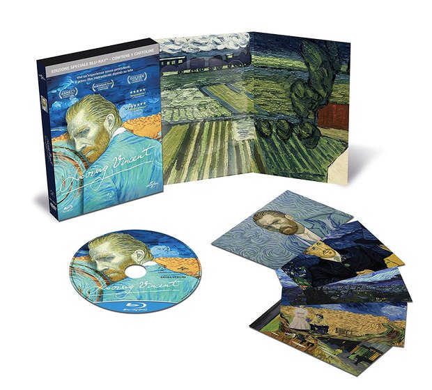 Edición especial con postales de Loving Vincent.