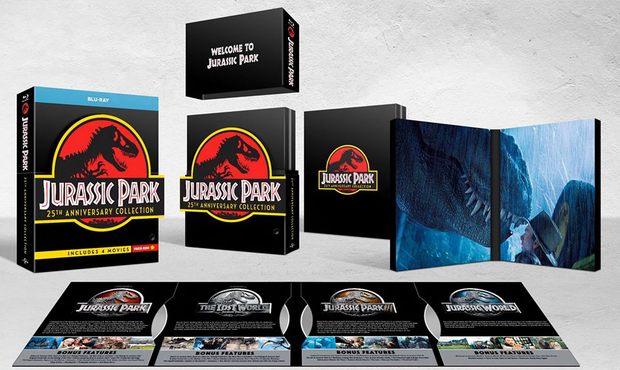 Nuevo pack de la saga Jurassic Park con sonido incluído.