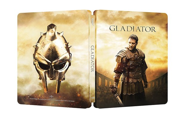 Steelbook en UHD 4K de Gladiator anunciado en España.
