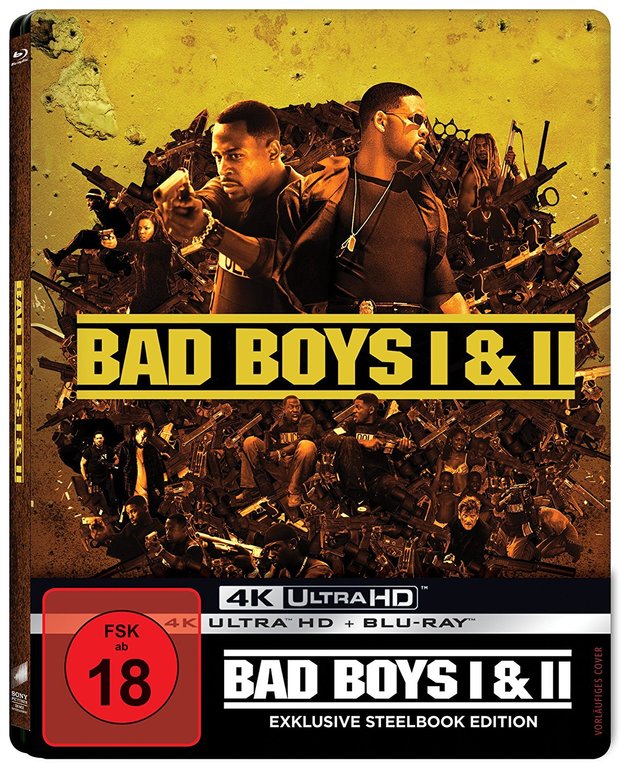 Bad Boys I & II en steelbook y en UHD 4K
