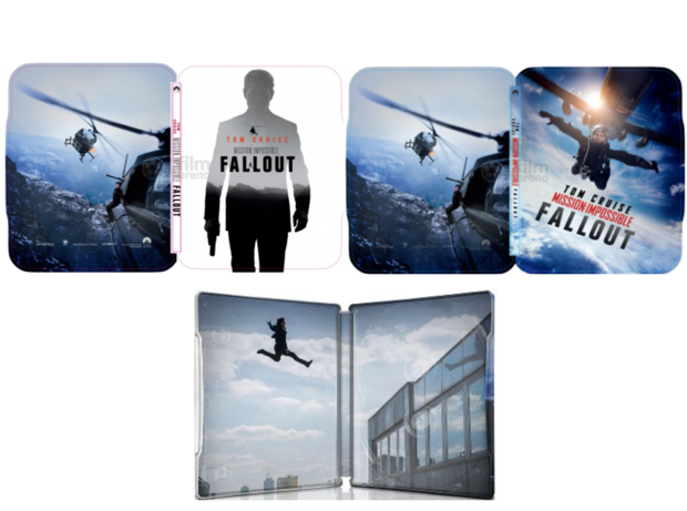 Diseño steelbooks Mission Impossible: Fallout
