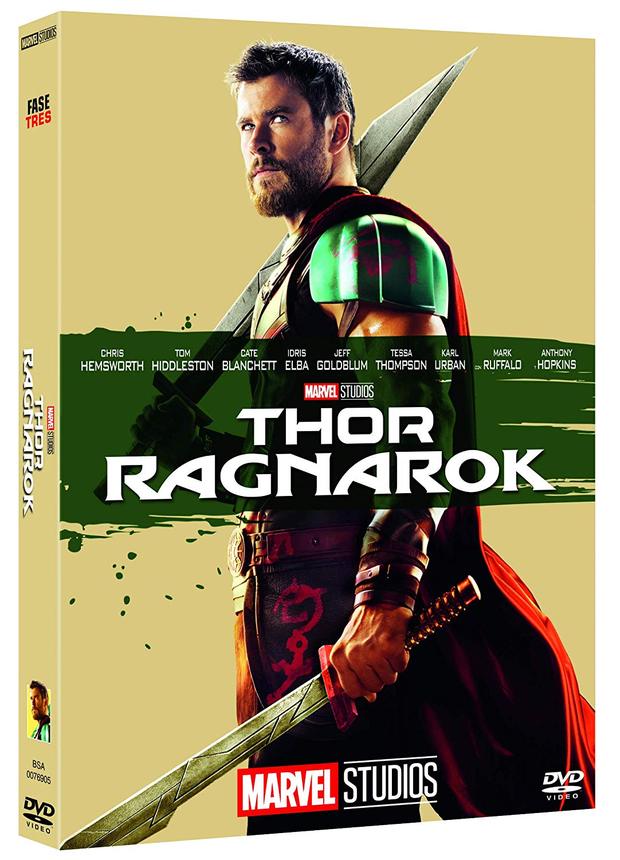 (Nueva) edición de Thor Ragnarok con slipcover en Blu-ray