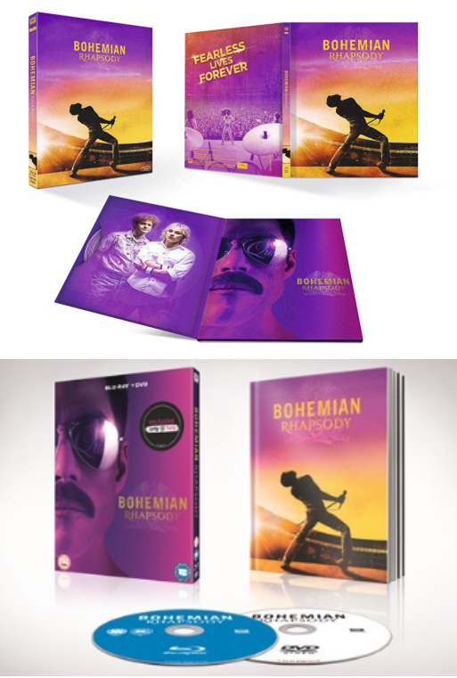 Ediciones limitadas para Bohemian Rhapsody