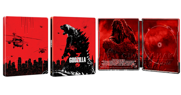 Nuevo steelbook de Godzilla y otros 