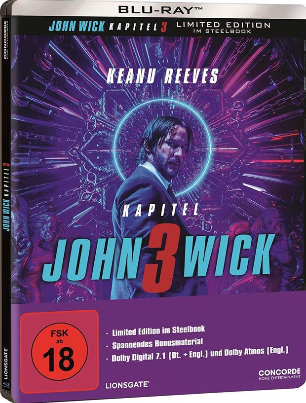 Steelbook John Wick 3