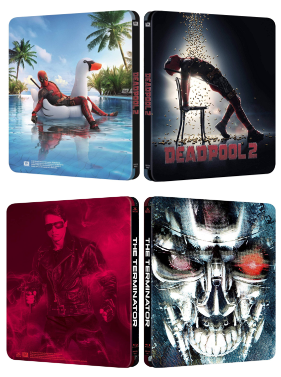 Más steelbooks de Deadpool 2 & The Terminator