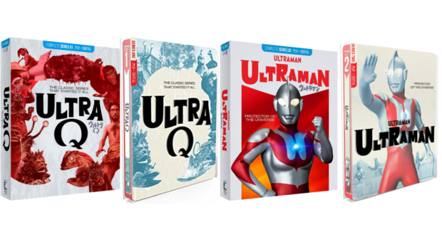 La serie completa Ultra Q & Ultraman en BD en USA