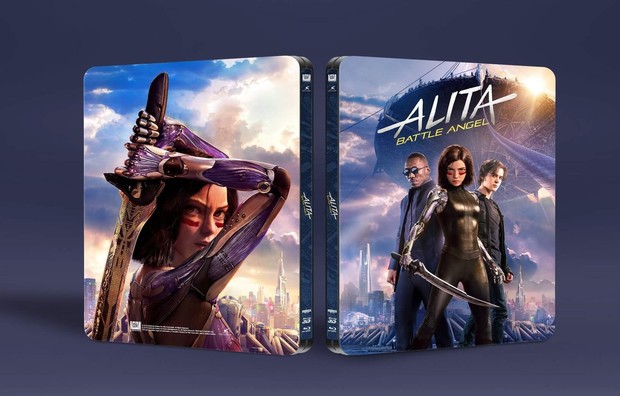 Tercer steelbook de Alita en exclusiva
