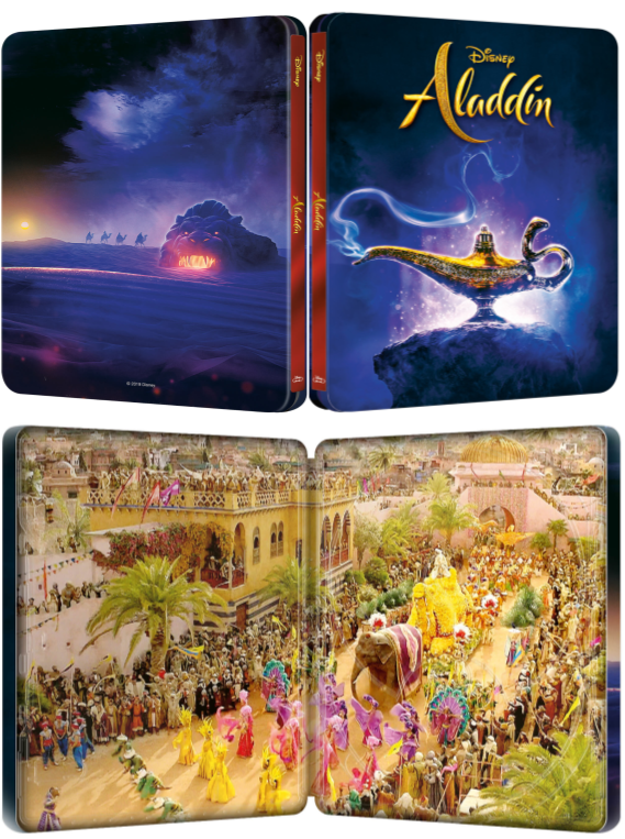Diseño completo steelbook Aladdin (2019)