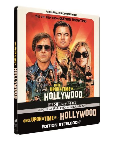 Steelbook Once Upon A Time In Hollywood en UHD 4K