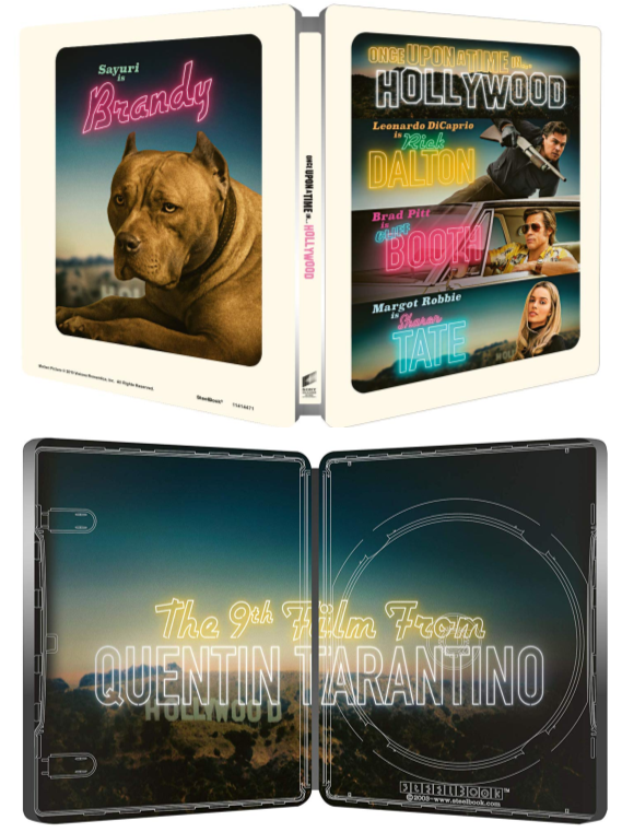 Diseño completo steelbook Once Upon A Time In... Hollywood