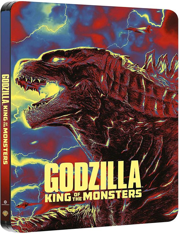 Diseño final steelbook Godzilla King of the monsters en España