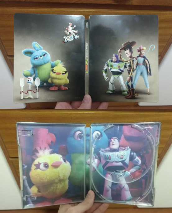 Primeras imágenes del steelbook Toy Story 4