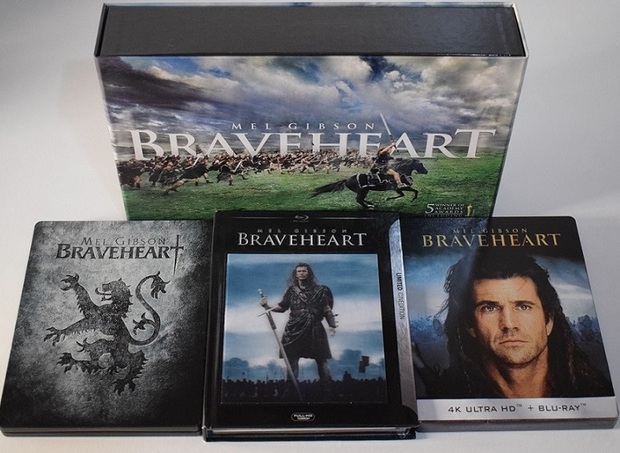 Mi colección Braveheart en 4K/BD