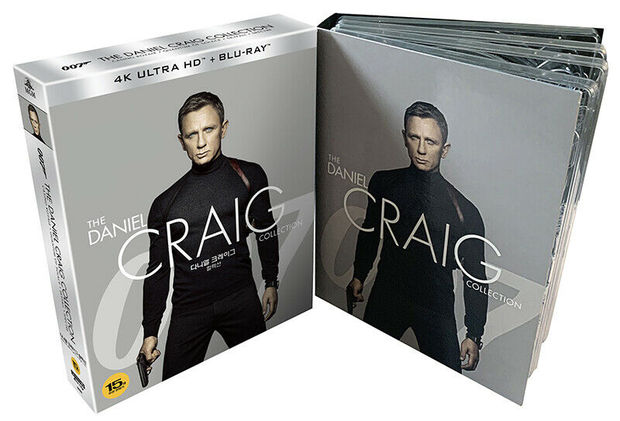 Digistak The Daniel Craig Collection en UHD 4K/BD