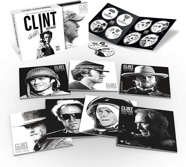 Nuevo pack Clint Eastwood con 61 películas y extras 