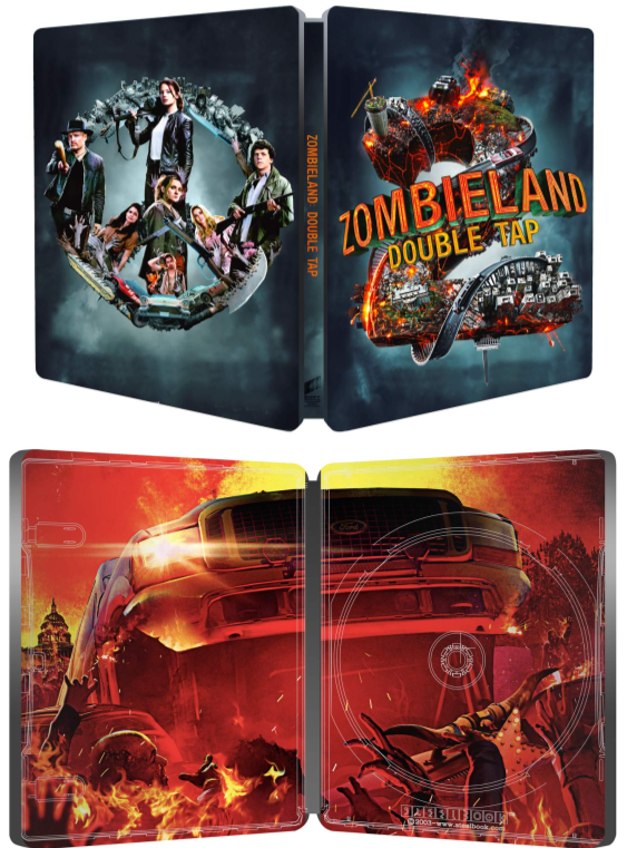 Diseño steelbook Zombieland Double Tap