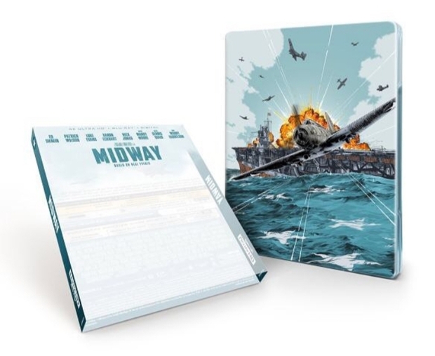 Steelbook ilustrado de Midway con funda