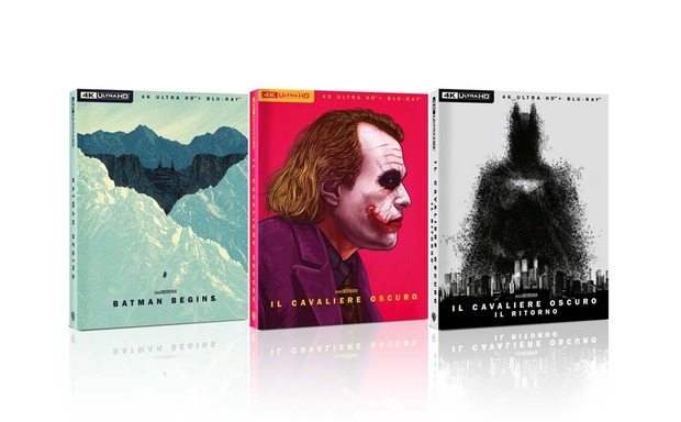 Nueva colección The Dark Knight Trilogy en UHD 4K/BD