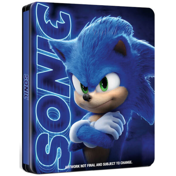 Sonic la película anunciada en steelbook en España.