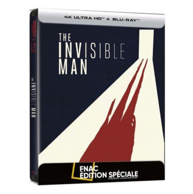 Steelbook The Invisible Man en UHD 4K/BD