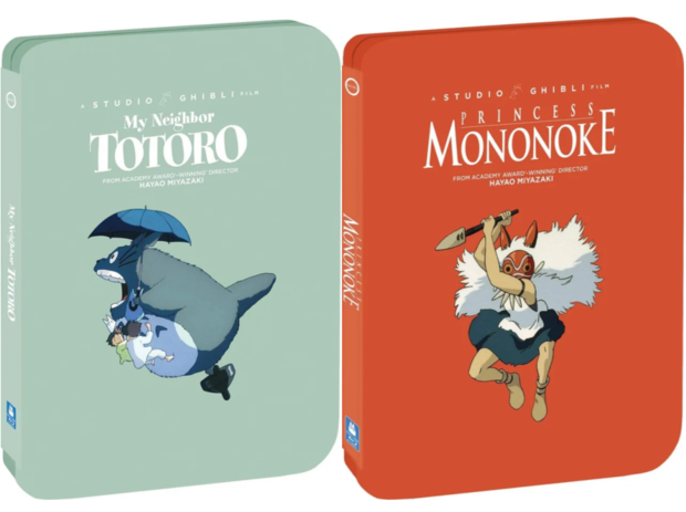 Nuevos steelbook de Totoro & Mononoke en USA