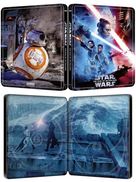 Diseño steelbook 4K Star Wars The Rise Of Skywalker