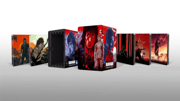 Colección saga Rambo en steelbook UHD 4K/BD 