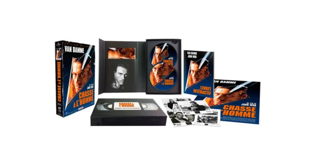 Edición coleccionista retro VHS Hard Target en Blu-ray