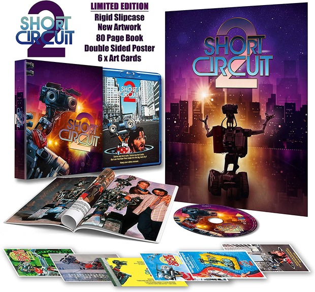 Edición limitada Short Circuit 2 en Blu-ray