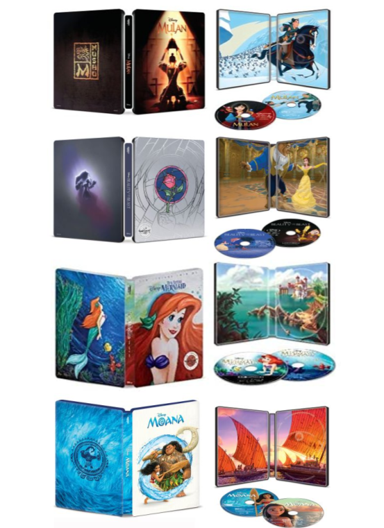 Próximos steelbook 4k/bd de Disney/Pixar en zavvi