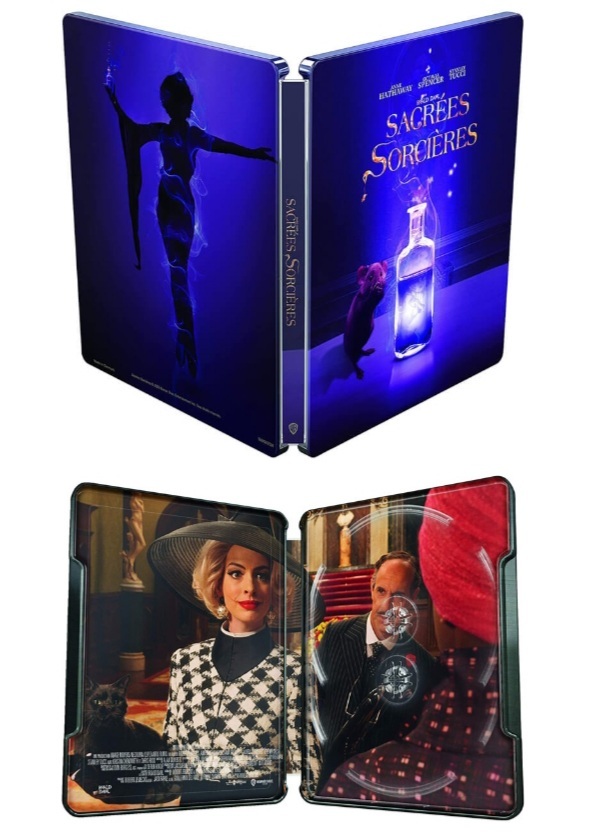 Diseño steelbook The Witches de Robert Zemeckis
