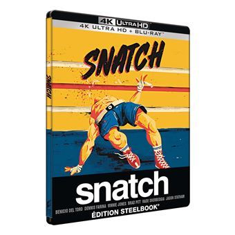 Steelbook 4K de Snatch de Guy Ritchie