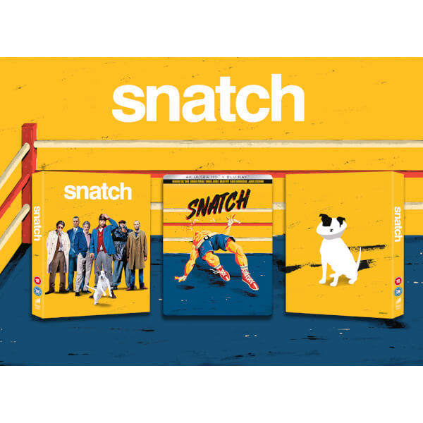 Snatch en steelbook 4K con slipbox y exclusiva de zavvi