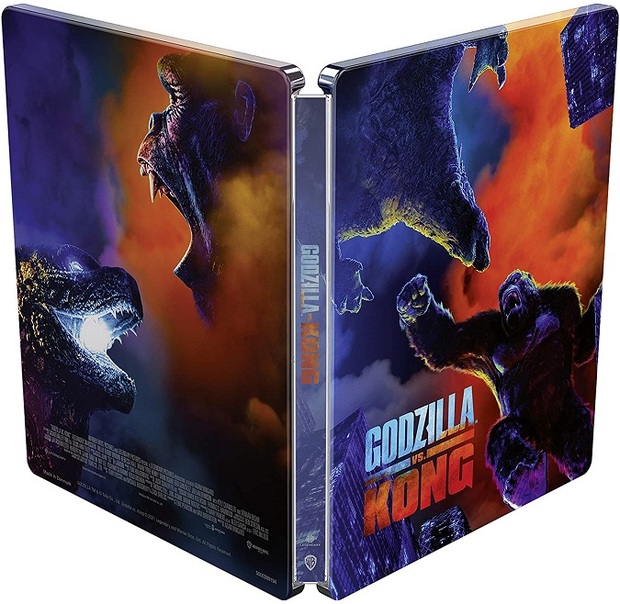 Primer Steelbook 4K de Godzilla VS Kong