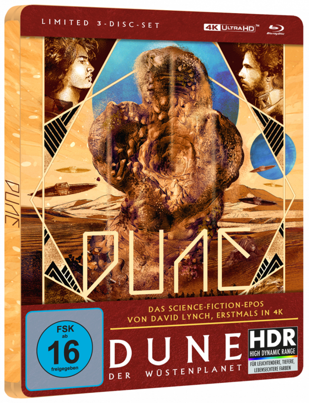 Nuevo steelbook de Dune en 4K/BD