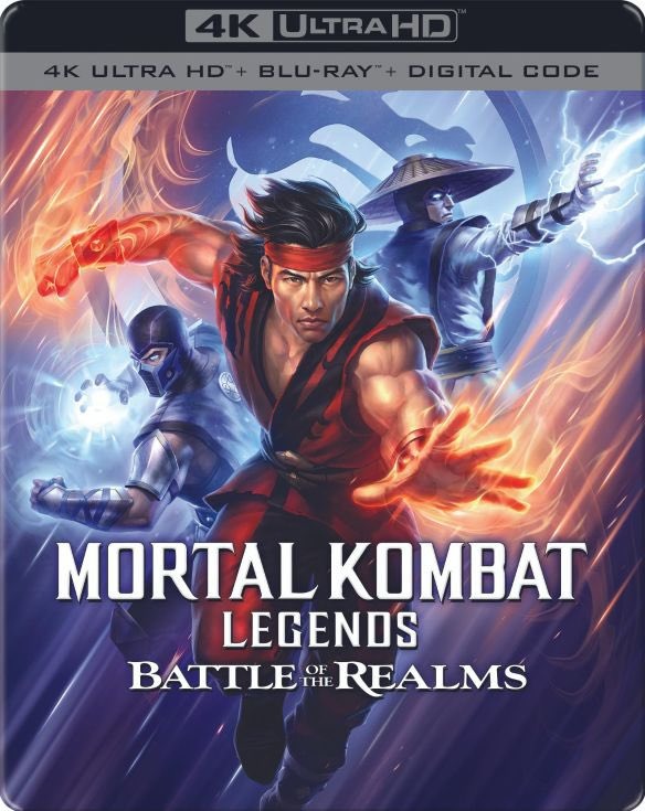 Steelbook para la secuela animada de Mortal Kombat Legends en 4K/BD