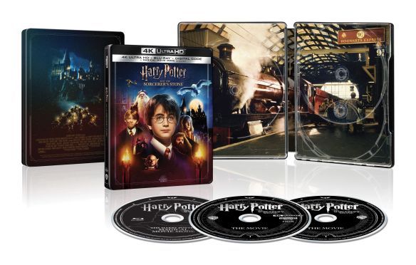 Nuevo steelbook de Harry Potter I en 4K/BD