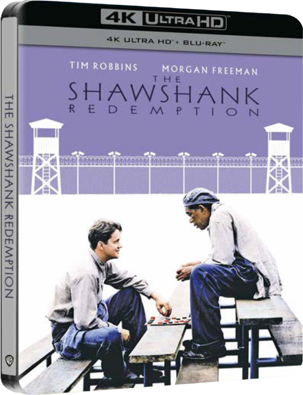 Diseño steelbook 4K/BD The Shawshank Redemption 